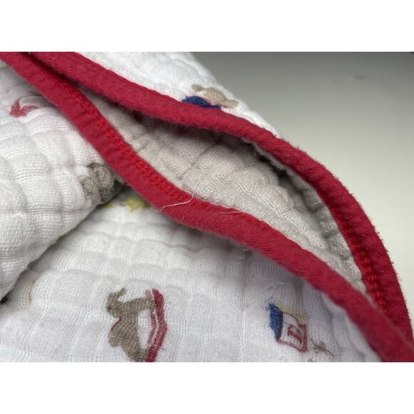 Little Unicorn The Boss Baby Cotton Muslin Baby Blanket Quilt Toy Box 40x40 - Picture 5 of 11